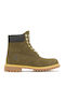 Premium 6 Zoll Leder Herrenstiefel Wasserdicht Braune