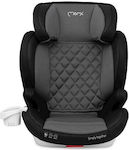 Momi Quick Fix Autositz mit Isofix Schwarz 15-36 kg