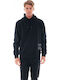 Sweatshirt with Hood Black
