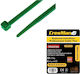 Cresman Cable Ties Plastic 150mm x 3.6mm in Green Color (100 pcs)
