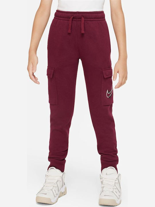 Nike Pantaloni de Trening pentru Copii Burgundy...