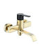 Interflex Hermes Mixing Bathtub Shower Faucet Gold