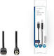 Nedis USB 2.0 Cable USB-C male - 3.5mm Black 1m (CCGP65950BK10)