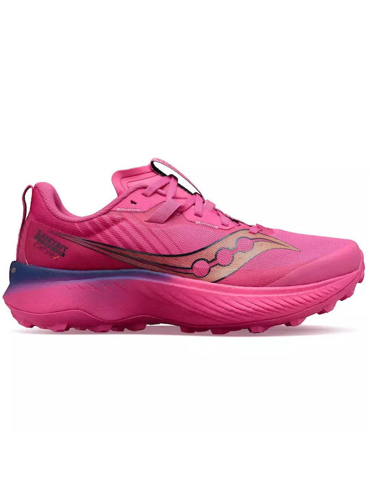 Saucony Endorphin Edge Ανδρικά Αθλητικά Παπούτσια Running Ροζ