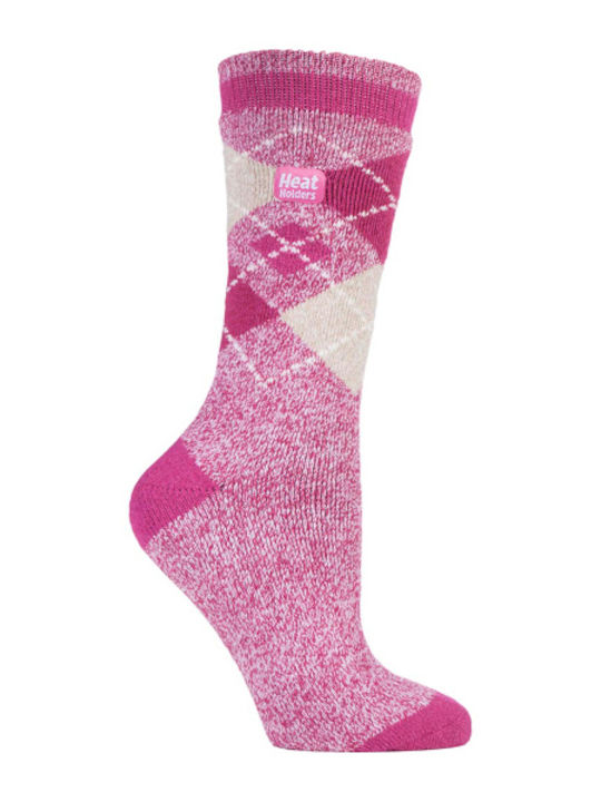 Șosete termice pentru femei Rasp&W Argyle Heat Holders Jacquard Lite Socks 80023RWA