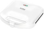 Zilan Sandwich Maker for for 2 Sandwiches Sandwiches 750W White