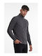 Bellissimo Men's Long Sleeve Sweater Turtleneck Gray