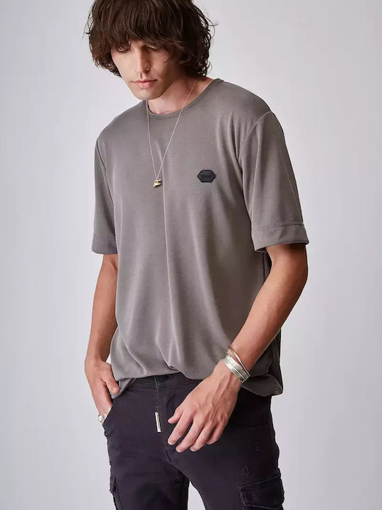Stefan Fashion T-shirt Gray
