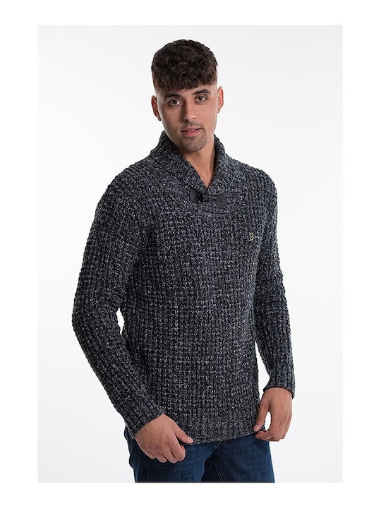 Bellissimo Men's Long Sleeve Sweater Anthracite