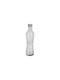 Keskor Glass Water Bottle with Screw Cap Transparent 1000ml