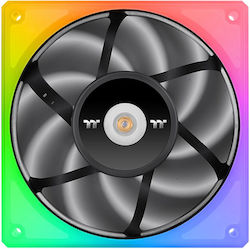 Thermaltake TOUGHFAN 12 RGB High Static Pressure Radiator Fan 120mm 9-Pin Case Fan 3-pack