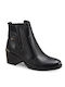 Pegada Leather Women's Ankle Boots Black