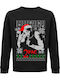 Sweatshirt Unisex Bio "Hässlicher Weihnachtspullover 2Pac", Schwarz