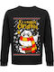 Tricou cu imprimeu logo "Ugly Christmas Sweater Harry Potter" negru, unisex, organic