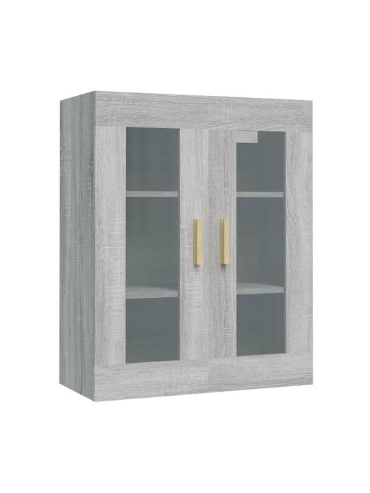 Cabinet Wall Gray 69.5x34x90cm