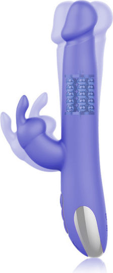 Fun Factory Mr Boss Arturo Δονητής Rabbit με Απομακρυσμένο Έλεγχο Vibrator With Rotating Beads 24cm Blue