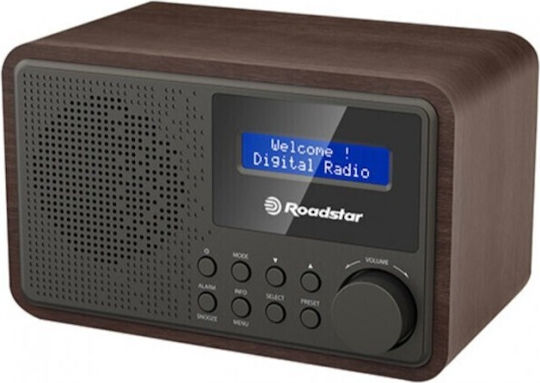 Roadstar HRA-700D+/WD Retro DAB+ Braun