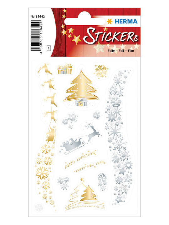 Herma Χριστουγεννιάτικα Αυτοκόλλητα Christmas Magic 14τμχ