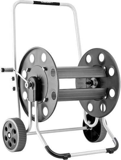 Claber Metal Profy Τροχήλατη Ανέμη Ποτίσματος για Λάστιχο έως 165m με Χερούλι Μαζέματος