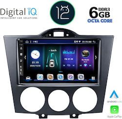 Digital IQ Sistem Audio Auto pentru Mazda RX-8 2001-2008 (Bluetooth/USB/AUX/WiFi/GPS/Apple-Carplay/Partitură) cu Ecran Tactil 9"