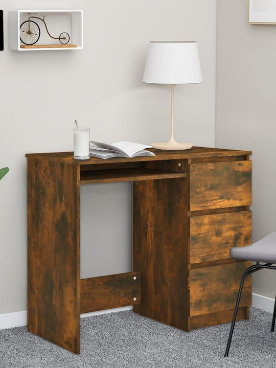 Schreibtisch Holz Smoky Oak 90x45x76cm