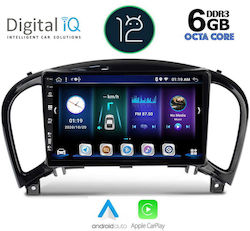 Digital IQ Car-Audiosystem für Nissan Juke 2009-2020 (Bluetooth/USB/AUX/WiFi/GPS/Apple-Carplay) mit Touchscreen 9"