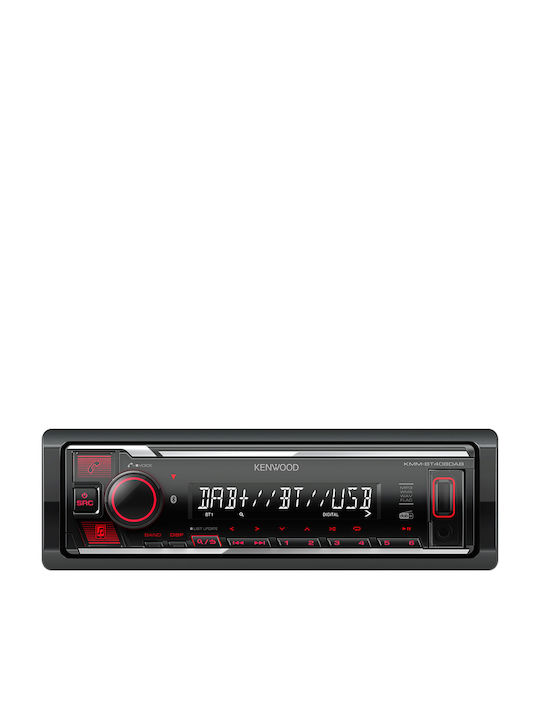 Kenwood Автомобилна Аудио Система 1DIN (Блутут/USB) с Подвижен панел