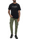 Oratti Trousers Cargo Elastic in Slim Fit Khaki