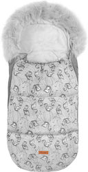 Sensillo Olaf Flaming Stroller Footmuff Gray