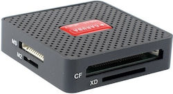 Caruba UR-2 Card Reader για SD/microSD/MemoryStick/CompactFlash/xD F-00138 Caruba UR-2 Card Reader για SD/microSD/MemoryStick/CompactFlash/xD F-00138