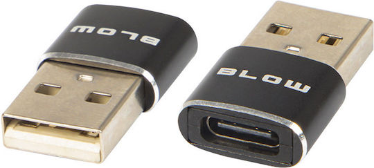 Blow Μετατροπέας USB-A male σε USB-C female 1τμχ 75-796