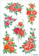 Herma Bouquets Roses Paper Decorative Sticker for DIY Crafts