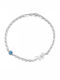 White gold bracelet BA286 14 carat