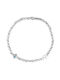 White gold bracelet BA277 14 carat