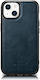 iCarer Leather Oil Wax Back Cover Piele Albastr...