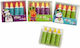 Trend Haus Eraser Set for Pencil and Pen Candles (Μiscellaneous colours) 4pcs