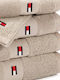 Tommy Hilfiger Bath Towel Legend 100x150cm Sand Weight 540gr/m²