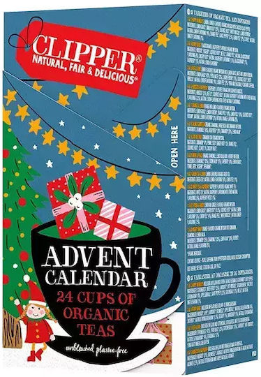 Clipper Τσάι Advent Calendar Χριστουγεννιάτικη Συλλογή Τσαγιών
