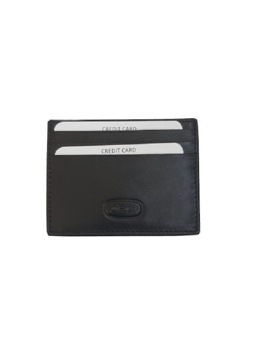 Hansson 6518, Cardholder, din piele, negru