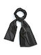 Verde Men's Scarf Black