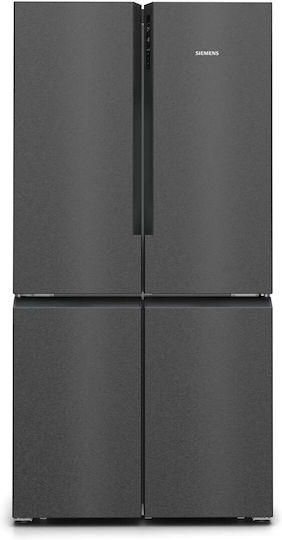 Siemens Ψυγείο Ντουλάπα 605lt NoFrost Υ183xΠ91xΒ73.1εκ. Γκρι Iq500