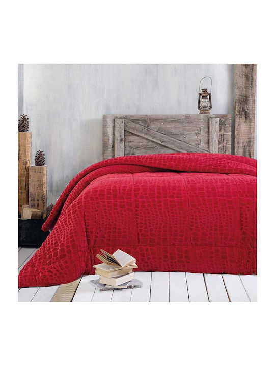 Rythmos Duvet Cover Queen 220x240cm Croco Red 760 GSMGsm