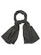 Verde Men's Scarf Black