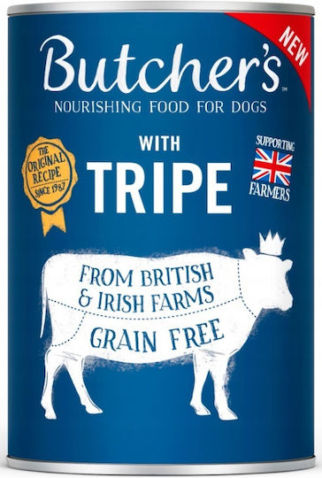 Butcher's Pet Care Original Υγρή Τροφή Σκύλων σε Κονσέρβα με Βοδινό χωρίς Γλουτένη 400gr