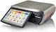 Avery Berkel XT100 Elektronisch Einzelhandelswaage mit Etikettendruckfunktion mit einer Wiegekapazität von 30kg und einer Unterteilung von 10gr