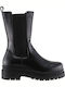 Milanos Women's Boots Leather 1014 Black