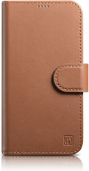iCarer Anti-RFID Brown (iPhone 14 Pro Max)