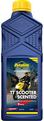 Putoline 2T TT Scooter Scented Low Smoke Synthetic Motorcycle Oil for Two-Stroke Engines 1lt