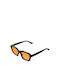 Meller Nayah Sunglasses with Black Plastic Frame and Orange Lens NAY-TUTORANGE