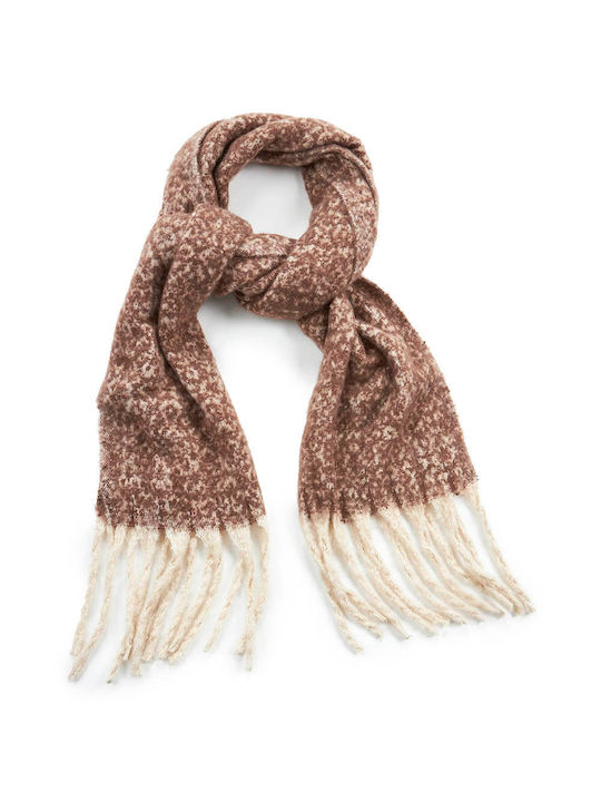 Verde Women's Wool Scarf Brown